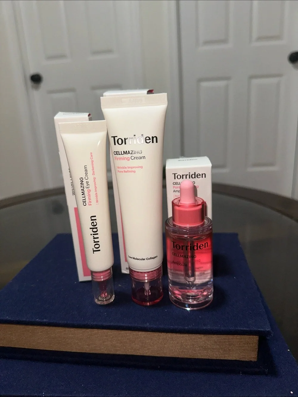 torrid Cellmazing Firming Cream, Eye Cream & Ampoule Serum - White & Pink